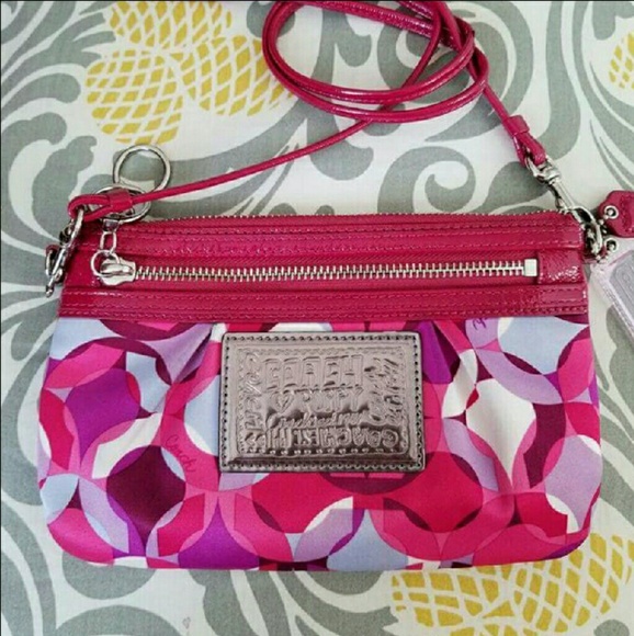 Coach Poppy Kaleidoscope Crossbody Bag - Picture 8 of 8